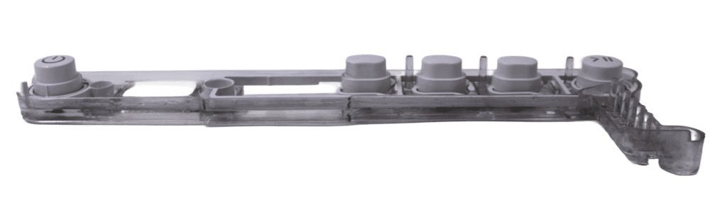 Блок кнопок управления и индикации в сборе (светопроводник) 25000979 для стиральной машины Indesit