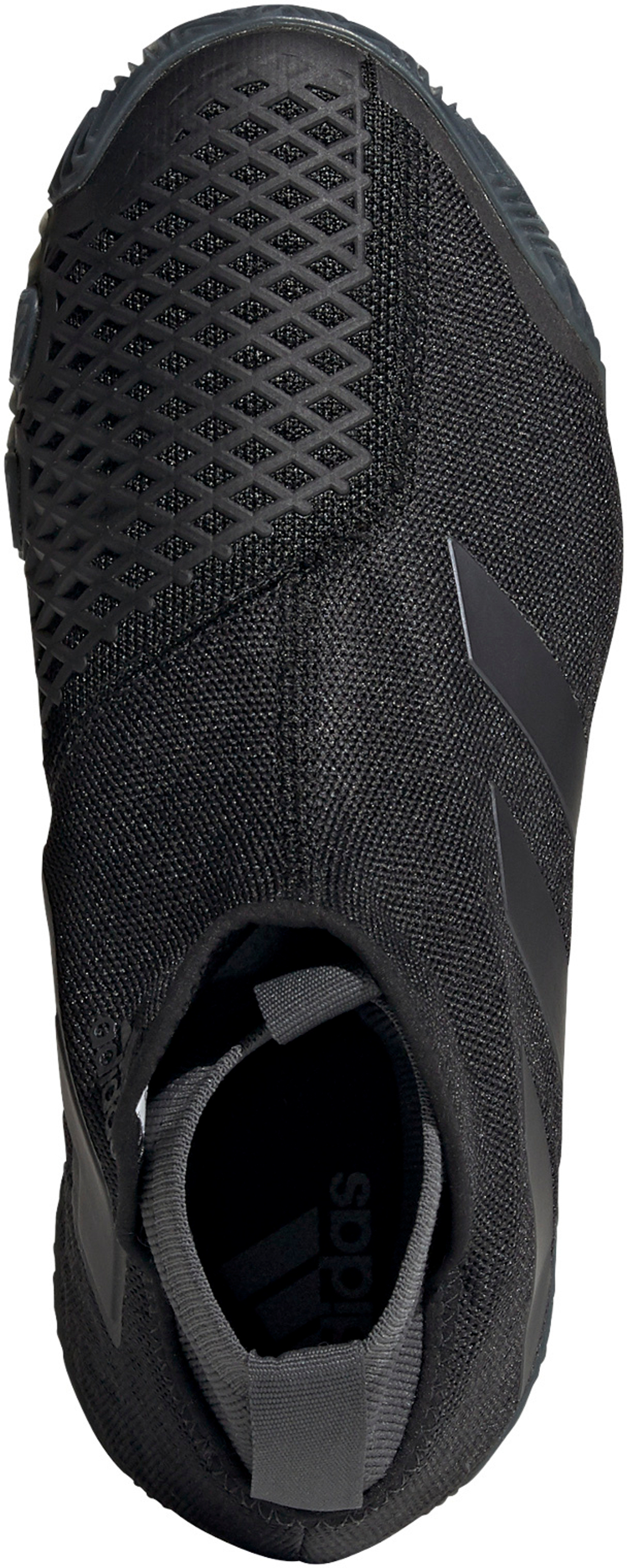 Женские Кроссовки теннисные Adidas Stycon Laceless W Clay - core black/night metallic/grey six