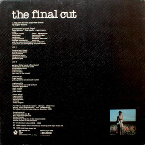 Pink Floyd / The Final Cut (LP)