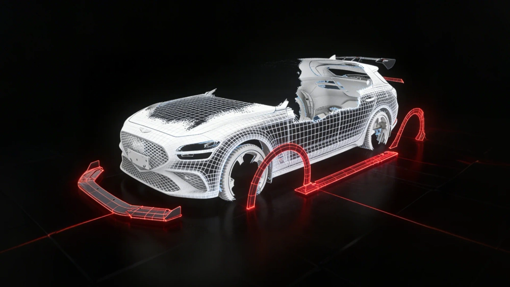 Карбоновый обвес для Genesis G70 Рестайлинг 2020-2026+