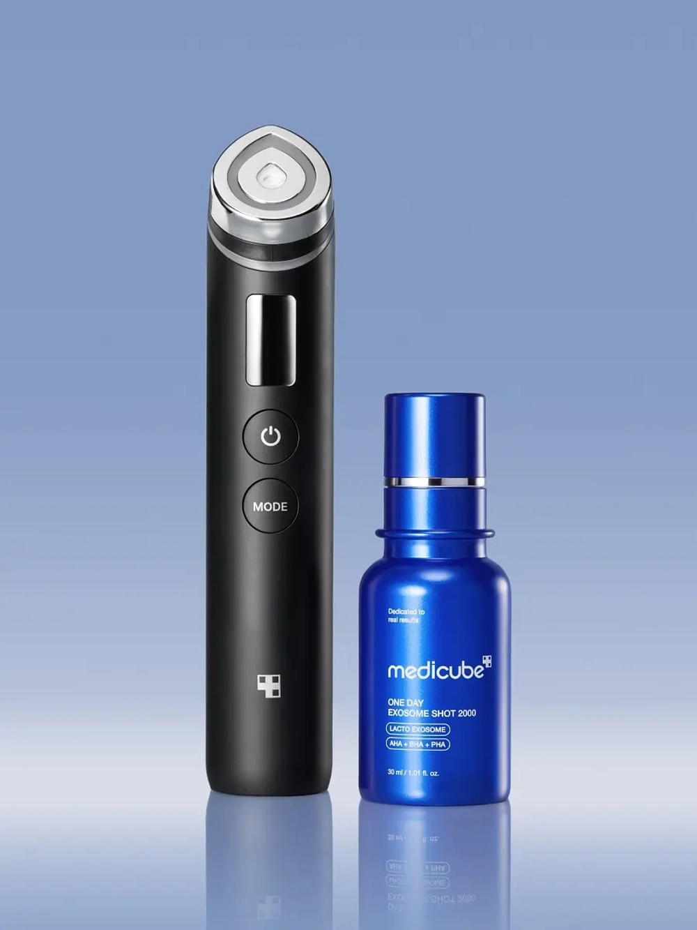 Medicube Сыворотка-бустер с экзосомами и спикулами для сужения пор One-Day Exosome Shot Pore Ampoule 2000 30 мл