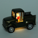 Сувенир с подсветкой «Сказочная машина» 15,5*7*9,5 см, Зелёный