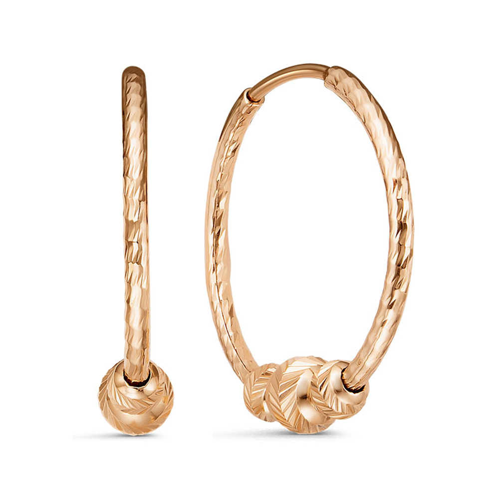 Серьги из золота 585 пробы