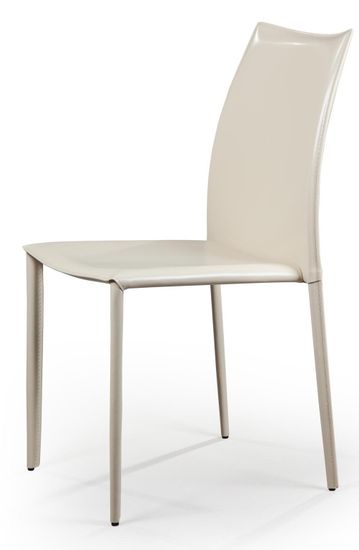 Стул Rolf, кожа бежевый