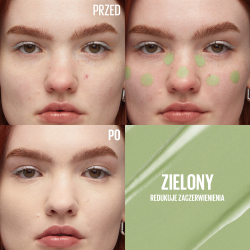 MAYBELLINE NEW YORK Instant Anti Age Eraser - Корректор в жидкой текстуре с аппликатором в виде губки оттенок Green, 6 ml