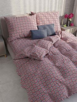 Постельное белье перкаль Сказка "Султан" семейное Наволочка 50x70 см 2 шт Простынь 240x215 см Пододеяльник 145x215 см 2шт