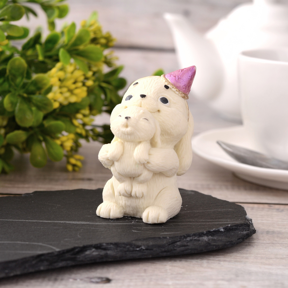 Фигурка на торт "Зайки"