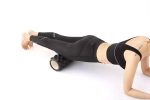 Ролик массажный для йоги Coneli Yoga Wolf tooth 45x14 см черный