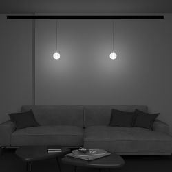 Трековый светодиодный диммируемый светильник Maytoni Exility Luna Dim Dali TR039-4-5WTW-DD-B