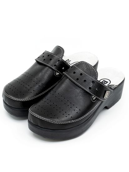 «Natasa» | Женские сабо (черный)