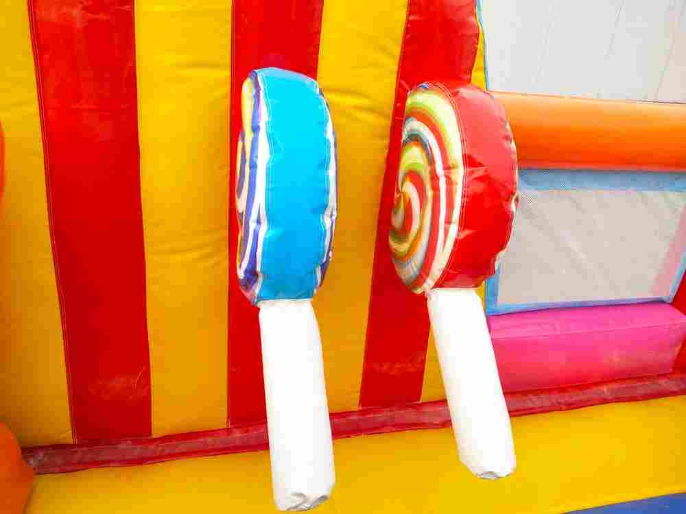 Коммерческий надувной батут «Зайка Степашка» 5*5*2,8 м