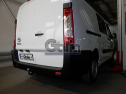 Фаркоп оцинкованный Galia C050A для Citroen Jumpy 2006-2016, FIAT Scudo 2007-2016, Peugeot Expert 2007-2016, Toyota Proace 2013-2016(паспорт и сертификат в комплекте)(без электрики)