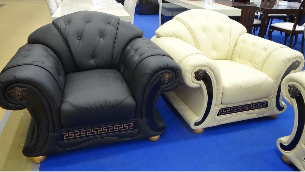 Кресло Versace белое