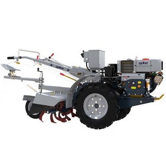 Мотоблок "СКАУТ" 15 DE (с почвофрезой и сиденьем)