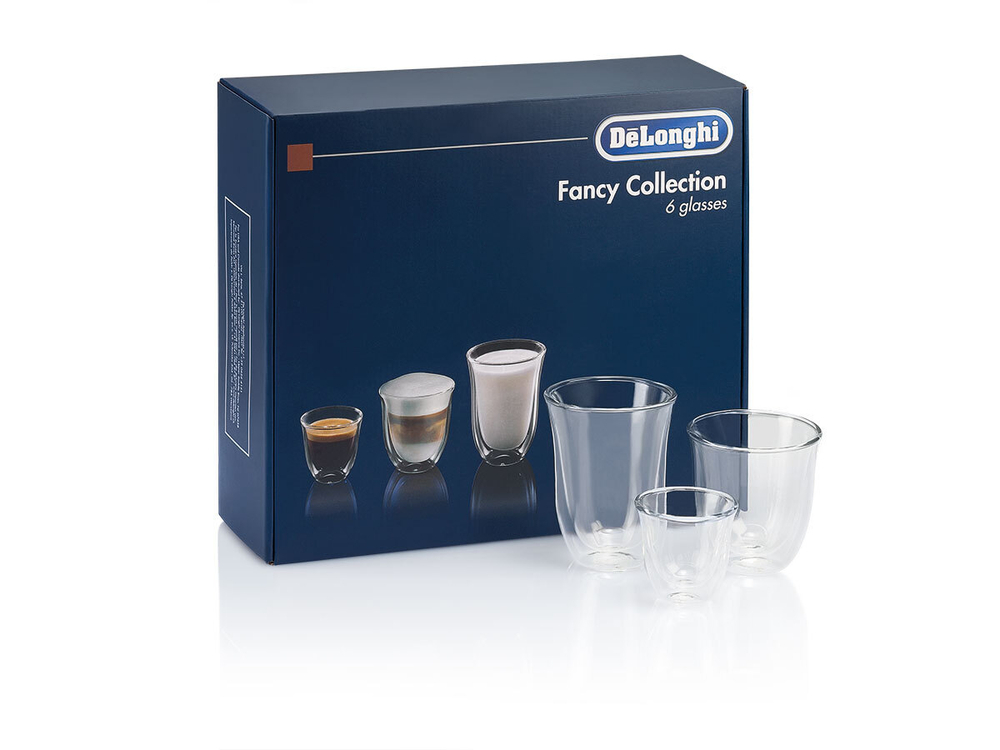 DeLonghi DLSC302 Mix Glasses Set (6 шт) Набор чашек