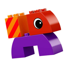 LEGO Duplo: Веселая каталка с кубиками 10554 — Toddler Build and Pull Along — Лего Дупло