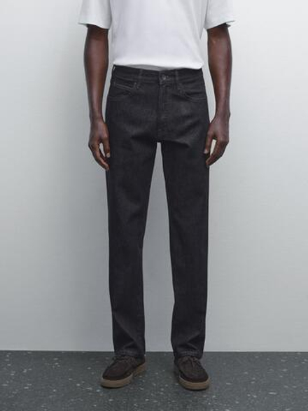 Massimo Dutti Зауженные джинсы, темно-синий