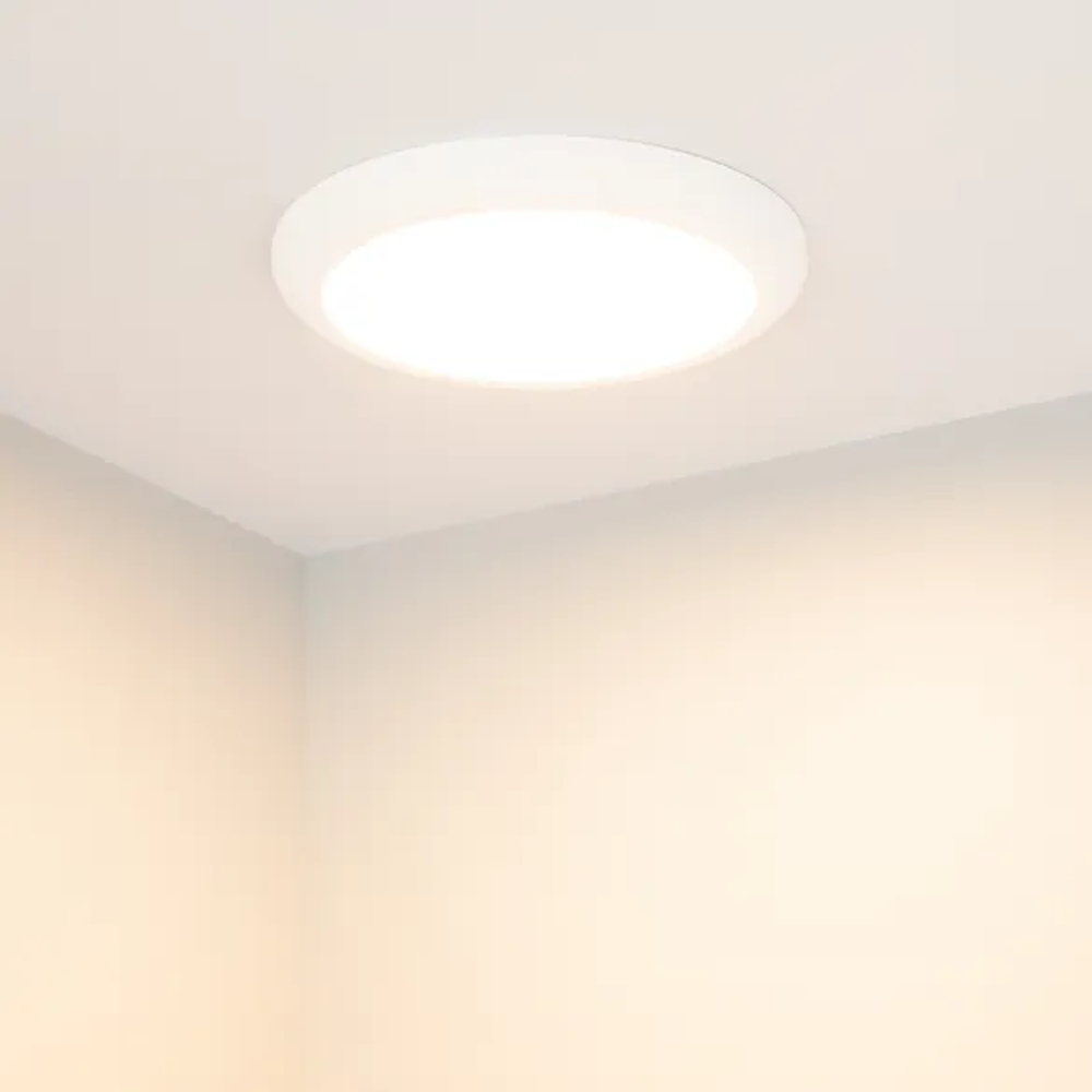 Светильник CL-FIOKK-R220-18W Day4000-MIX (WH, 120 deg, 230V) (Arlight, IP44 Пластик, 3 года) 033445