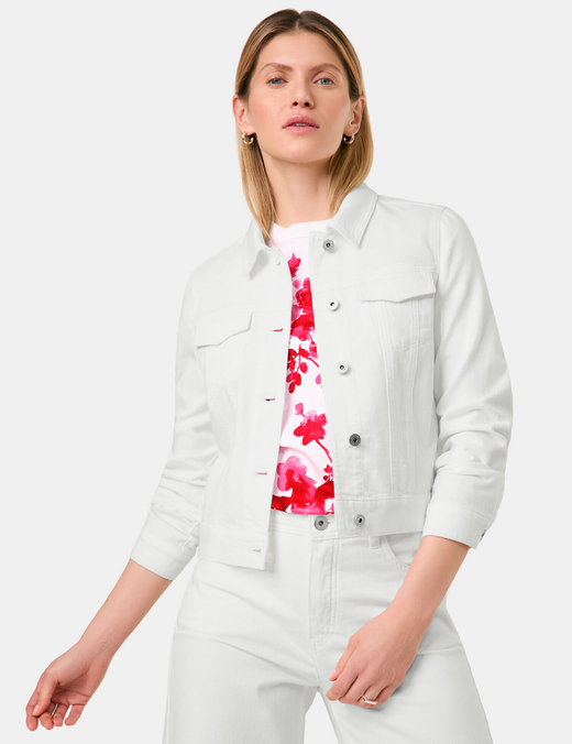 Джинсовая куртка из хлопка