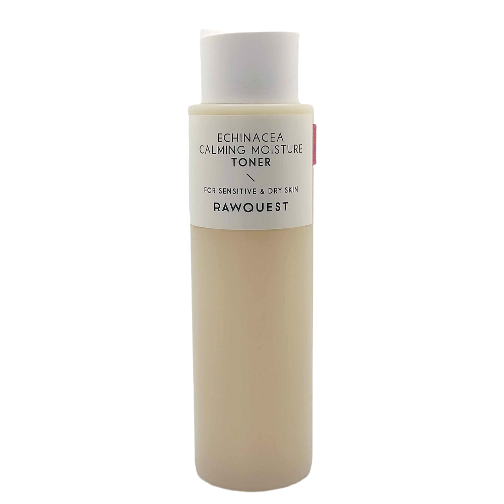 Увлажняющий тонер с экстрактом эхинацеи 40,5% RAWQUEST ECHINACEA CALMING MOISTURE TONER для чувствительной и сухой кожи, 200мл