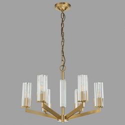 Подвесная люстра Belfast Malone 6035-6 BR CL