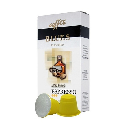 Блюз Эспрессо Амаретто, для Nespresso, 10 шт.