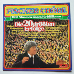 Винтажная виниловая пластинка LP Fischer Chore De 20 Grootste Successen (Germany 1979)