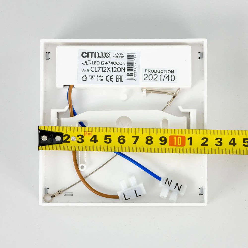 Citilux Тао CL712X120N LED Светильник потолочный с диммером Белый