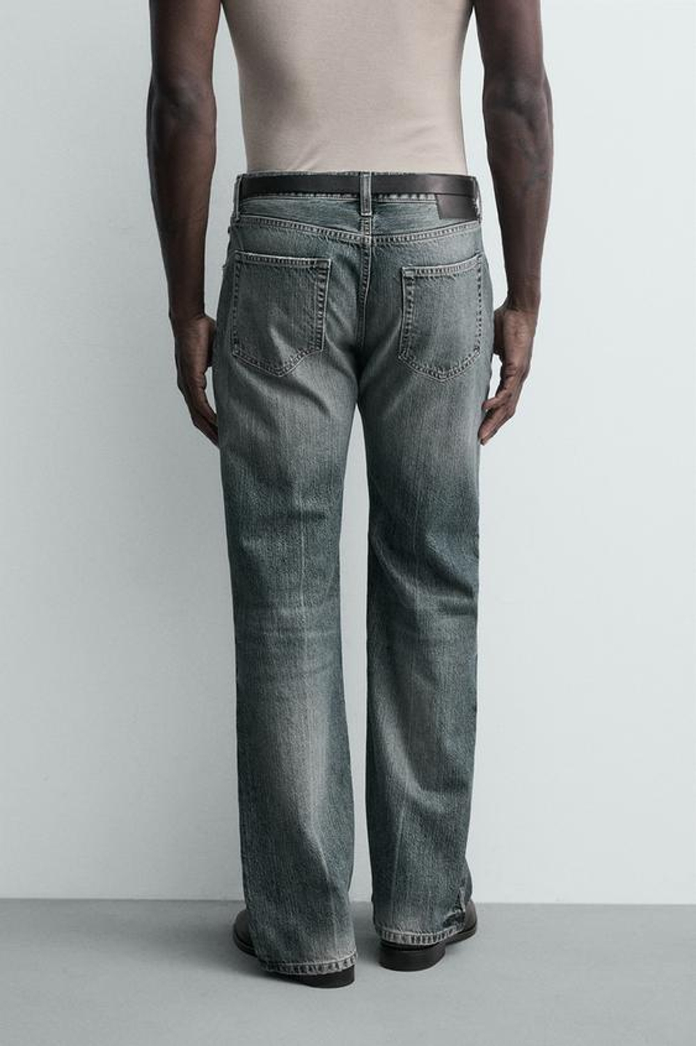 ZARA ДЖИНСЫ FLARE FIT, ЧЕРНИЛЬНО-СИНИЙ