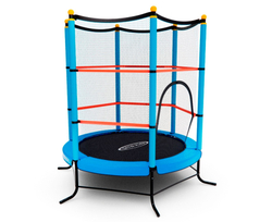 Батут детский DFC SMRKIDS 55" с сеткой, BLUE