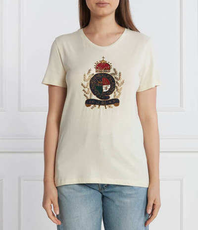 Футболка KATLIN LAUREN RALPH LAUREN - бежевый(200921565)