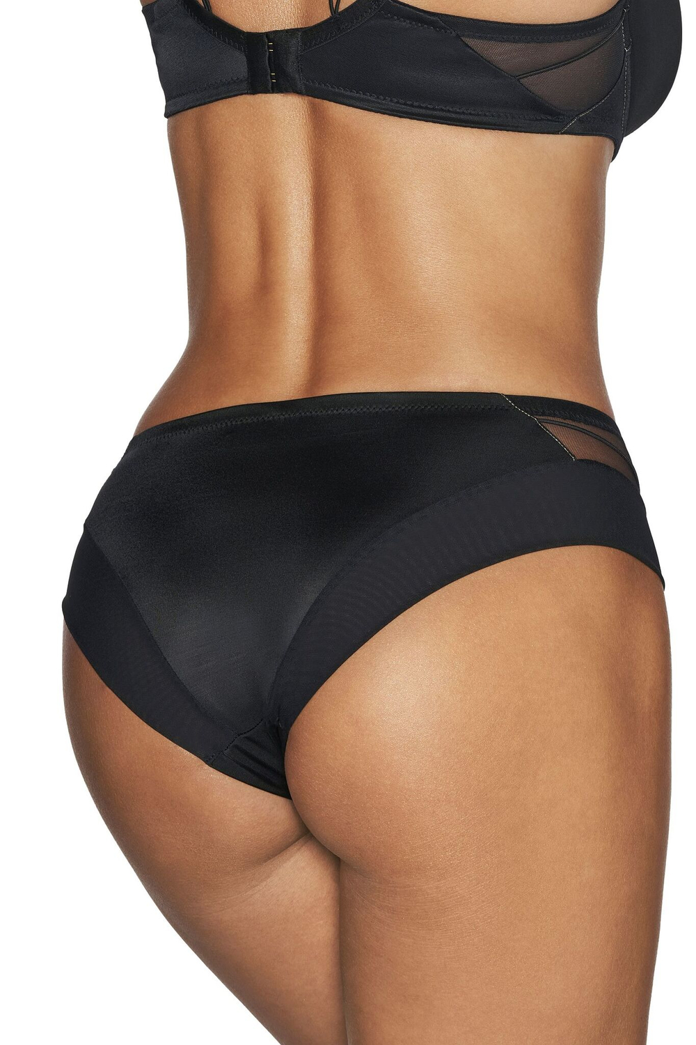 Трусики-слипы Adelle со средней линией талии (Размер: XXL) (Цвет: черный)