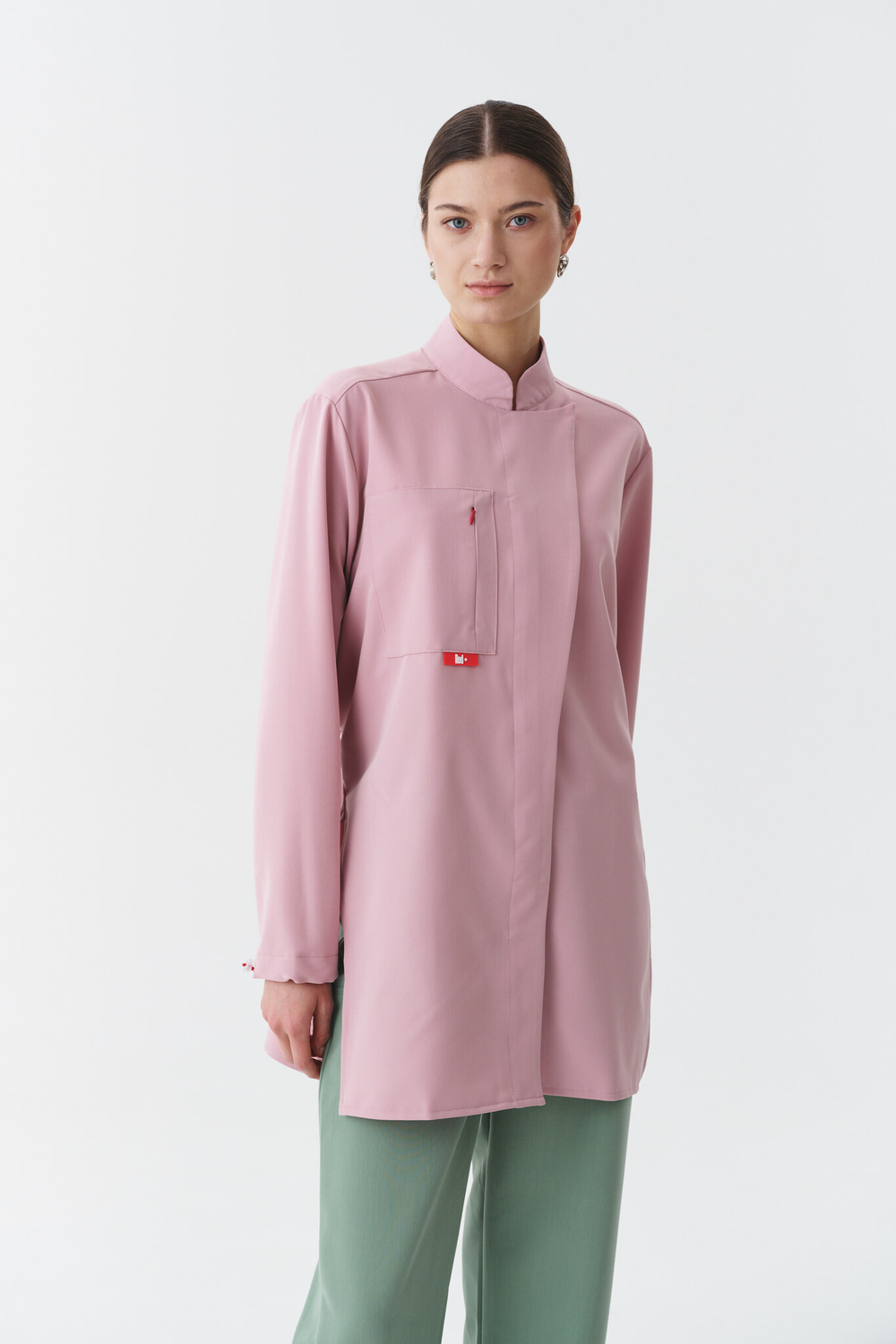 Топ медицинский женский Сартори, роза