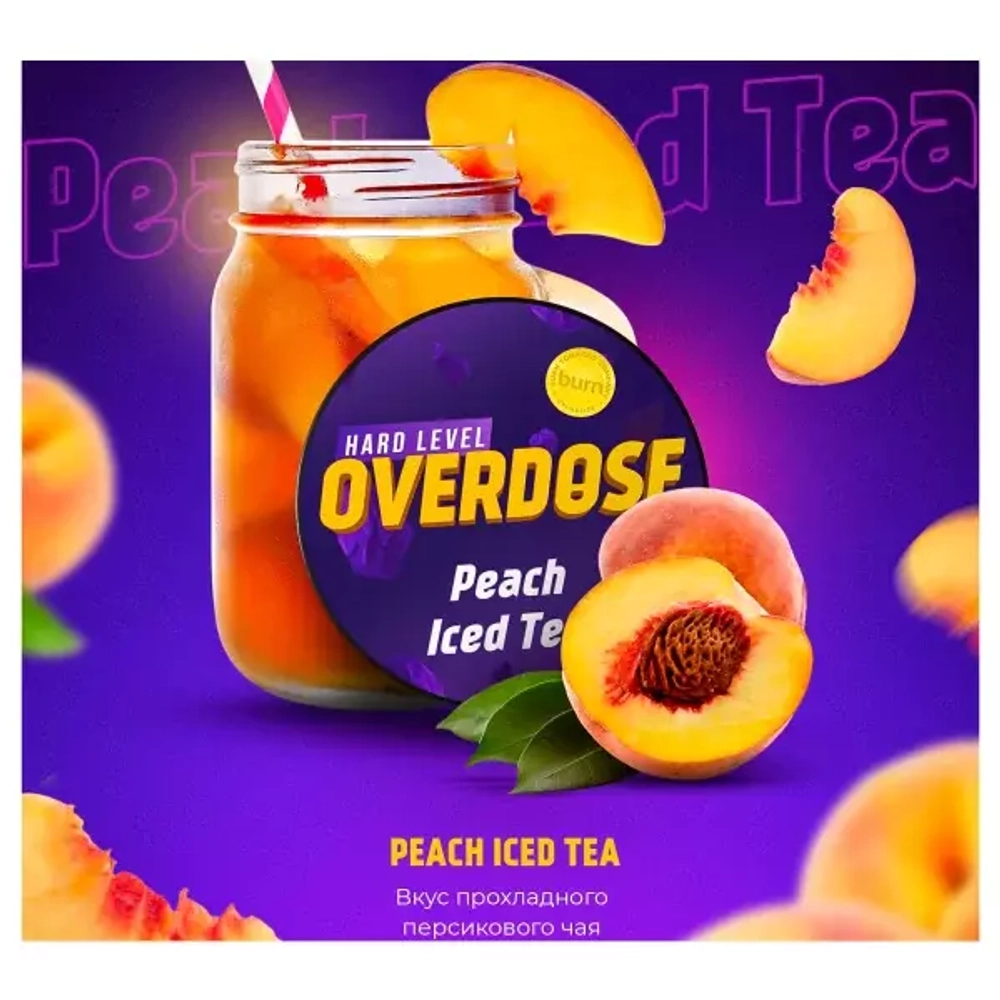 Tabak Overdose Peach Iced Tea (Pfirsichtee) 200g