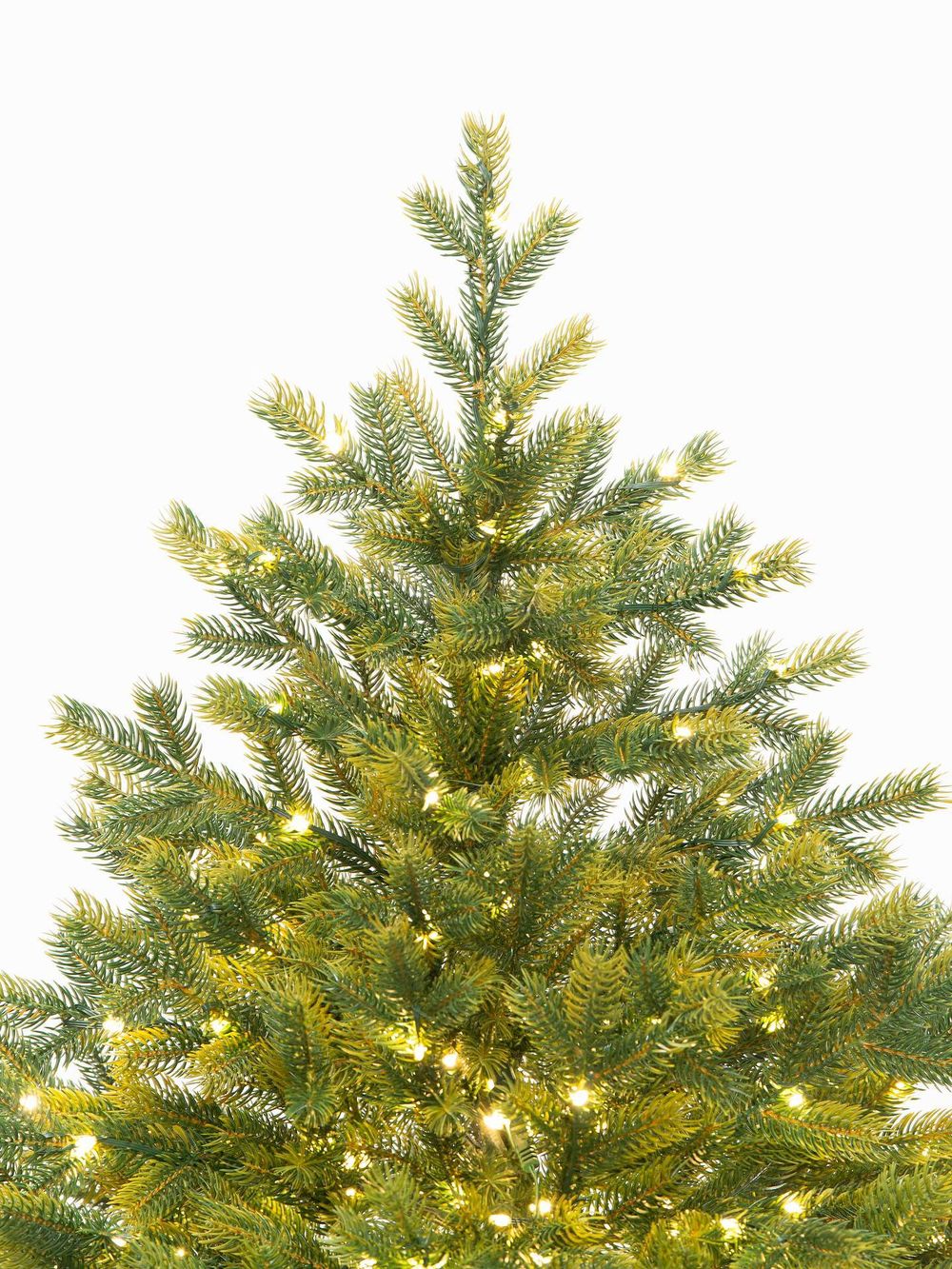 Елка с гирляндой «Эрмитажная» (Литая хвоя) от 1,5 м до 2,7 м