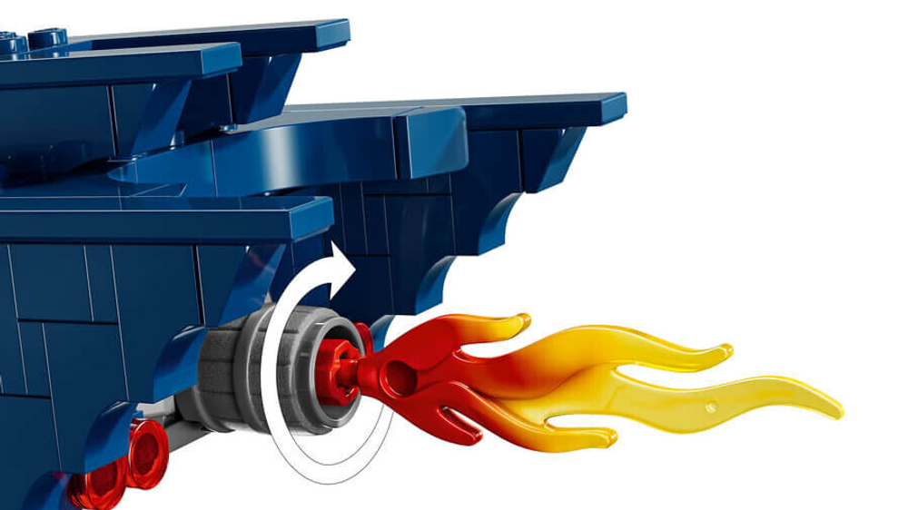 Конструктор LEGO DC Batman 76274 Бэтмен на Бэтмобиле против Харли Квинн и Мистера Фриза