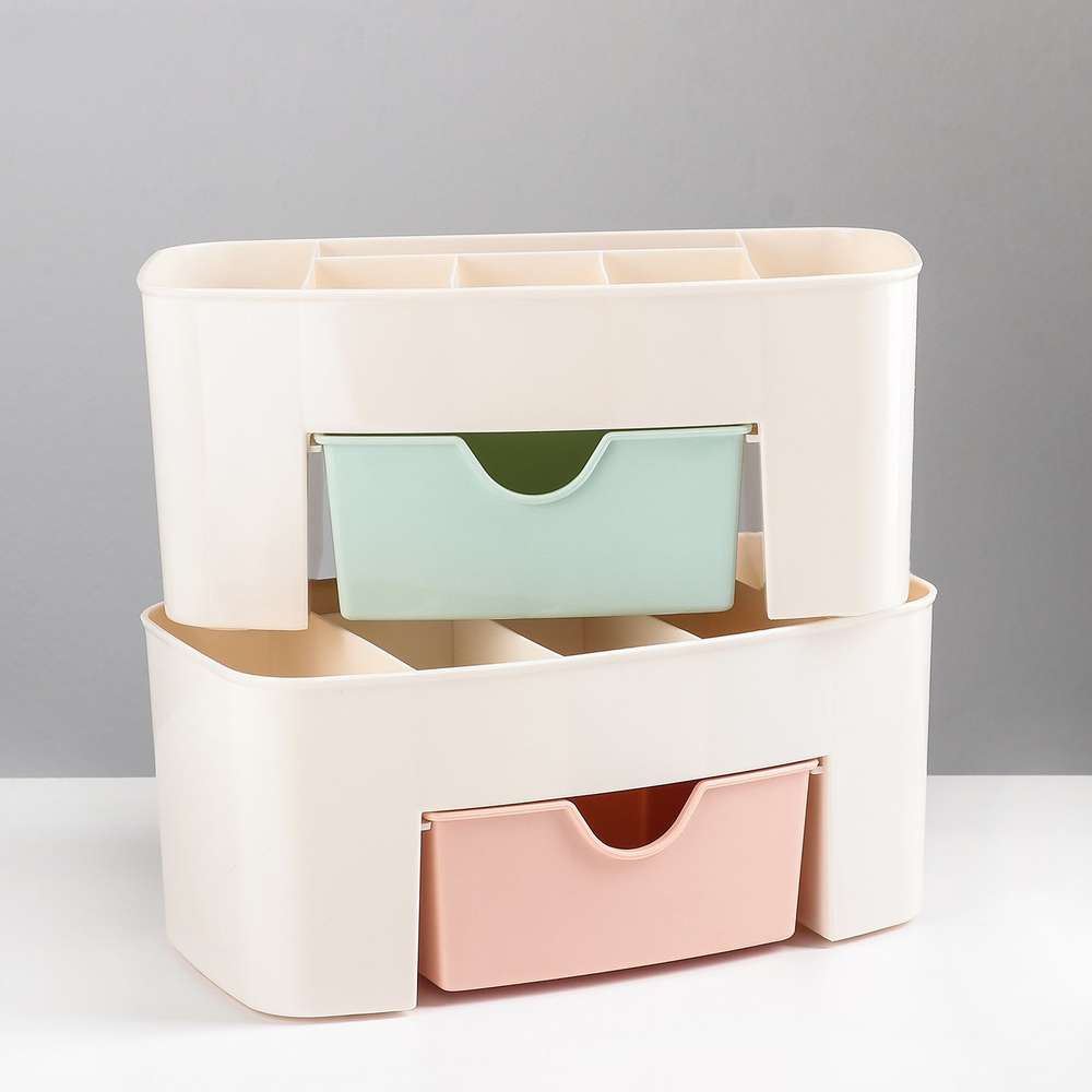 4279043 Органайзер для мелочей 21.5×11.5×9.5 см "Эргономика", цвет МИКС