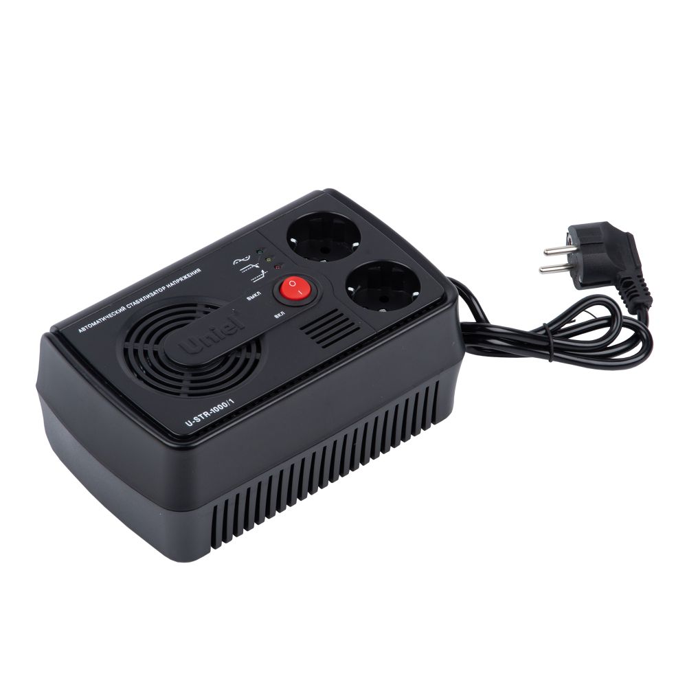 U-STR-1000-1 Стабилизатор напряжения Uniel серии Standard Courage 1000 ВА