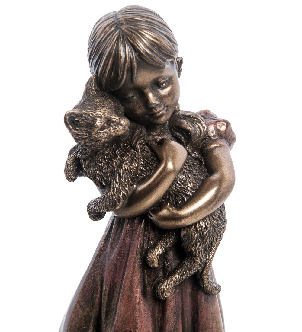 Veronese WS-988 Статуэтка «Девочка с котенком»