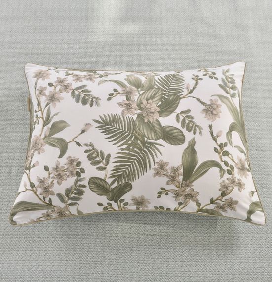 Майли (зеленый) КПБ Сатин 2х