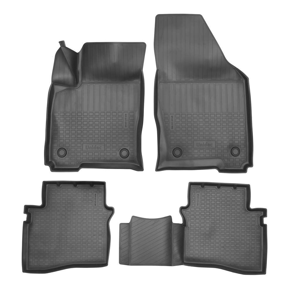 Ковры в салон Norplast/Unidec для OMODA S5 (2023-), Черный, арт.NPA11-C11-630-1