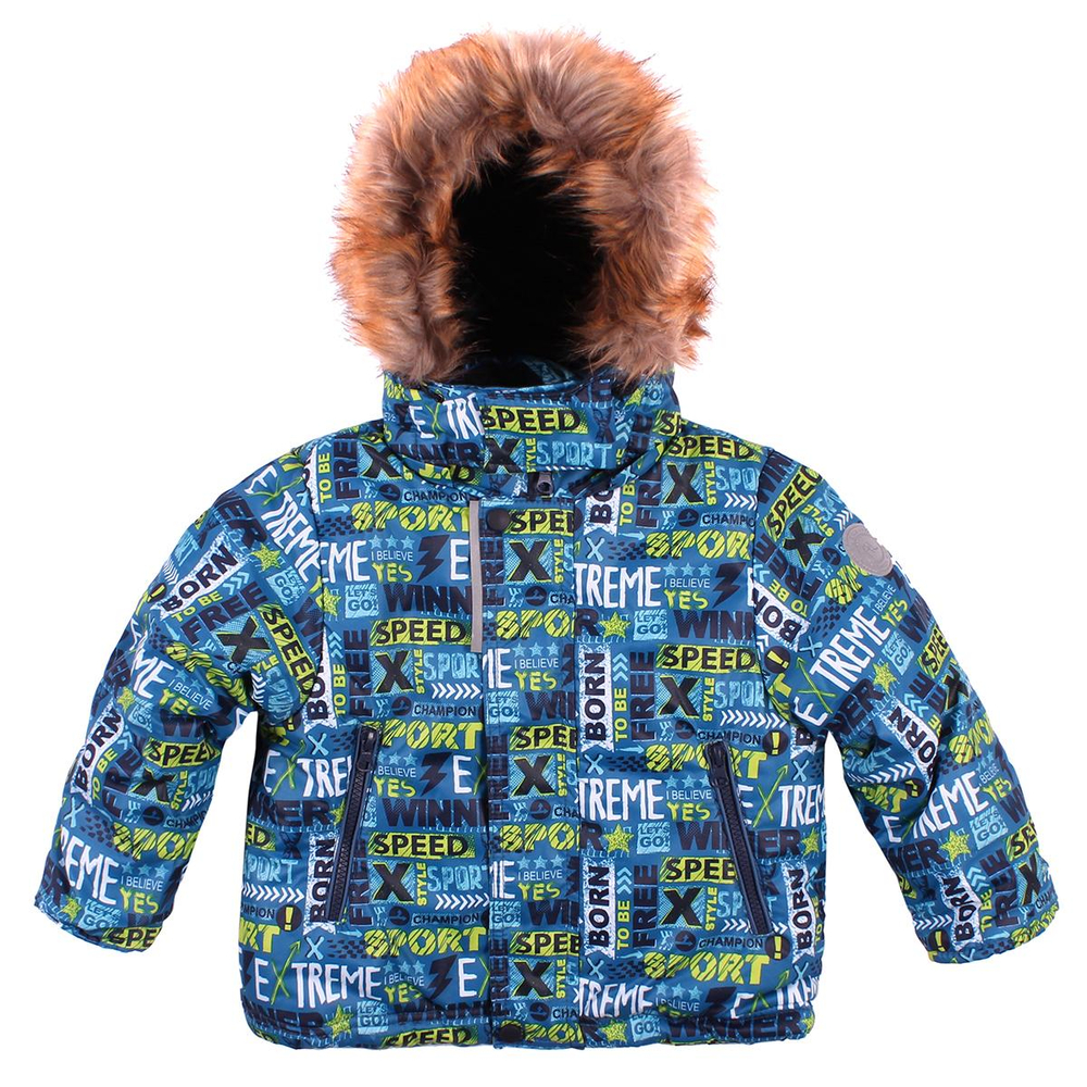 Комплект зимний д/мальчика "Экстрим" р.92, бирюза (Rusland) А 159-21