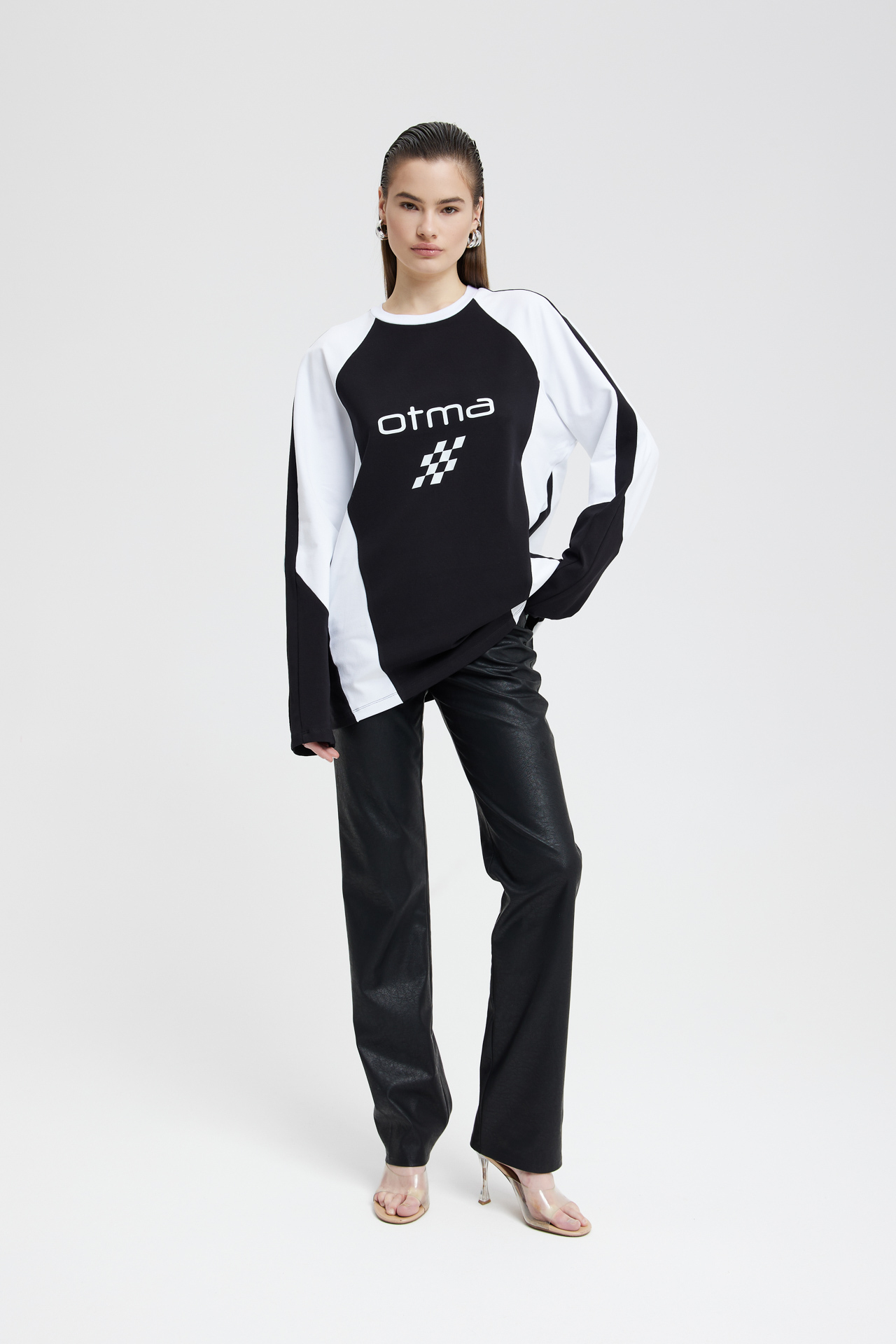 Лонгслив черный "MOTOCROSS"