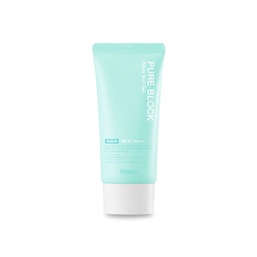 A&#39;Pieu Pure Block Aqua Sun Gel SPF50+ PA+++ увлажняющий солнцезащитный гель