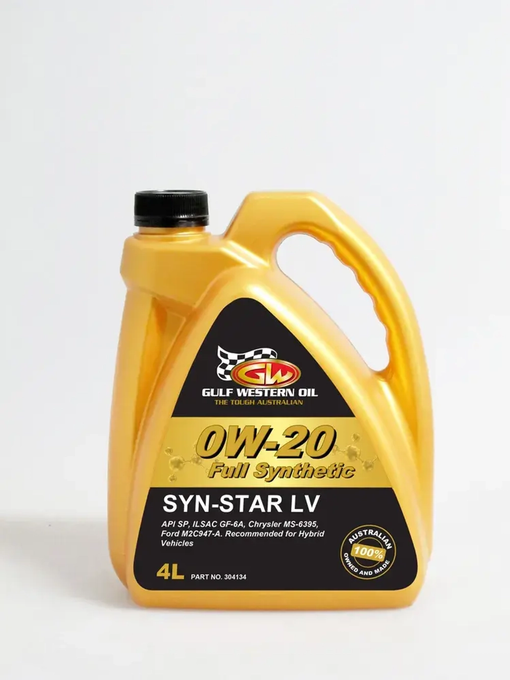 Масло моторное GULF 0W20 WESTERN SYN-STAR LV FULL SYN 4л