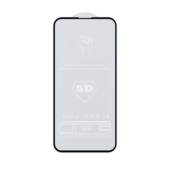 Защитное стекло iPhone 13 Mini (5.4) 5D 0.33 mm