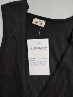 Жилет F&F черный легкий 36 размер