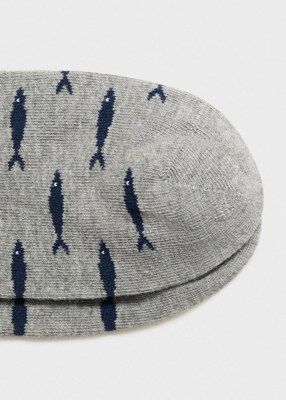 Носки из хлопка с рыбами