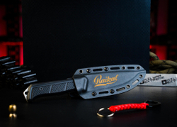 Туристический нож Baikal VG-10 (Cryo) StoneWash Kydex, G10 Черный