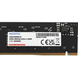 Оперативная память A-Data DDR5 8GB 4800MHz AD5U48008G-B OEM PC5-38400 CL40 DIMM 288-pin 1.1В single rank OEM